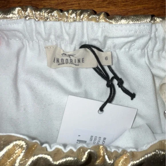 Metallic Buckle Ruffle - Picture 5 of 7